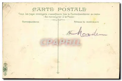 Os iates e o porto antigo — Deauville — I.V. & Cie — Verso