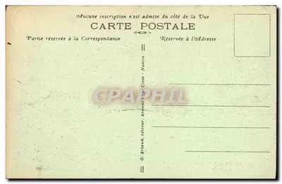 Deauville - Yates no Estuário — 'A Praia Florida' — G. Arland, Nantes — Verso