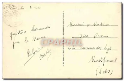 Deauville-Plage Fleurie — Port de plaisance — Les Yachts — n°831 — Rewers