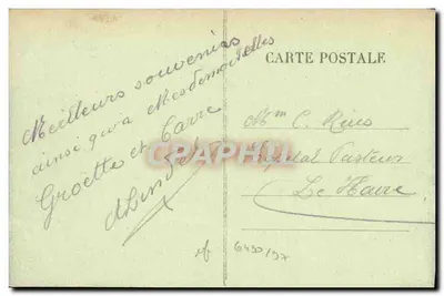 Deauville — El Casino y los Jardines — Ed. Williams, n° 734 — Reverso
