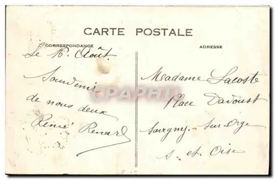 Deauville — Das Casino und das Normandy-Hôtel — G. F. Le Havre — Rückseite