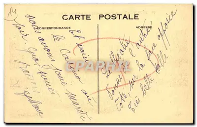 Deauville "La Plage fleurie" — O Casino e os Jardins — C.M. Le Havre, n°39 — Verso