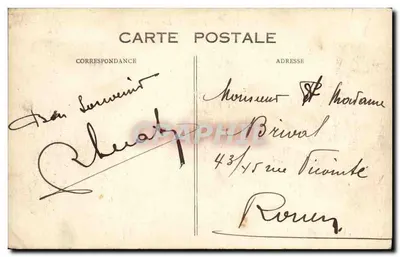 Deauville — O Casino — G. F., Le Havre, n° 418 — Verso