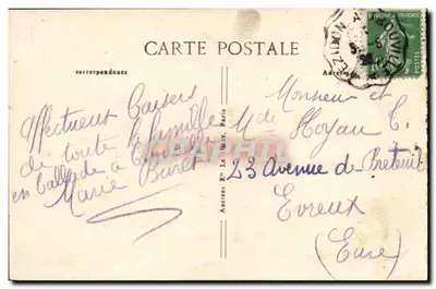 Deauville — O Casino e o Boulevard de la Mer — H.P. Le Havre, n°410 — Verso