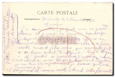Deauville — O Casino — G. Hybo, arquiteto — Verso