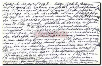 Stacja Deauville — widok z lotu — CAP, nr 953 — Rewers