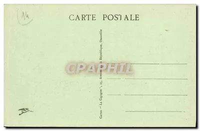 Deauville, a Praia das Flores — Monumento a Désiré Le Hoc — 1900-1919 — Verso
