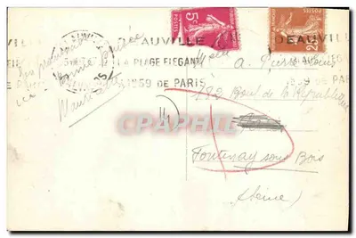 Deauville — La Plage Fleurie — Hippodrome de Clairefontaine — Verso