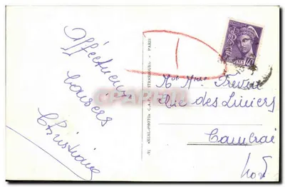 Deauville - La Playa Florida - El Hotel Normandy — editor C.A.P. n°279 — Reverso