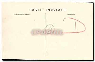 Deauville — Hotel Normandy — uitgever CPD, nr. 400 — Achterkant