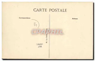 Deauville — Hotel Normandy — B.I.D. editor n°400 — Verso