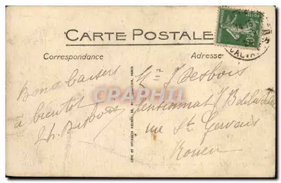 Deauville — Hotel Normandy — LL. n°418 — Verso
