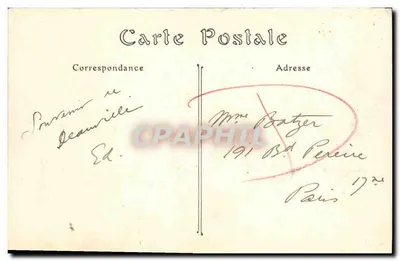 Deauville-La-Plage-Fleurie — O Hotel Royal — ND. Fot. n°867 — Verso