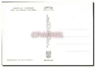 Deauville - Trouville — Los Veleros y los Muelles — Lumicap — Reverso