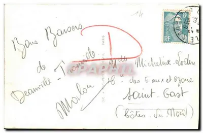 Deauville — Lembrete de Deauville — REALPHOTO C.A.P. — Verso