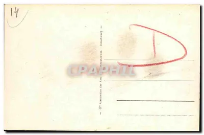 Deauville - Praia Florida - A Praça Morny — editor, n° 413 — Verso