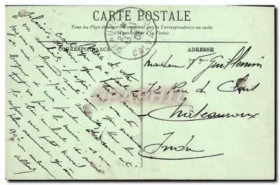 Deauville — Plaza del Ayuntamiento — LL. — n°119 — Reverso