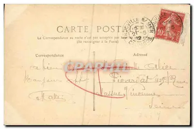 Deauville - L'ora del bagno — A. Basley, Lib. Pbot. Edit. Deauville-s.-Mer — Verso
