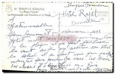 Deauville — La Promenade des Planches y la Playa — Gaby — Reverso