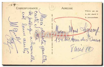 Deauville, A Praia Florida — O Caminho das Planchas e a Praia — LL — Verso