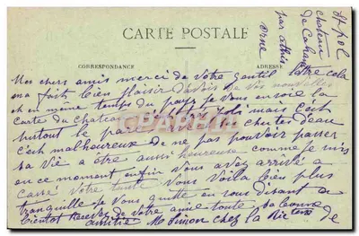 Zamek w Cahan — Dolina Noireau — Lovasseour, fot. wydawca, Fliers — Rewers