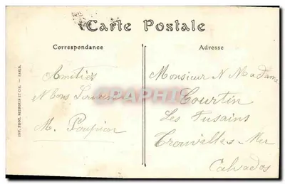 Arredores de Falaise — O Castelo de Assy — ND. Phol. — Verso