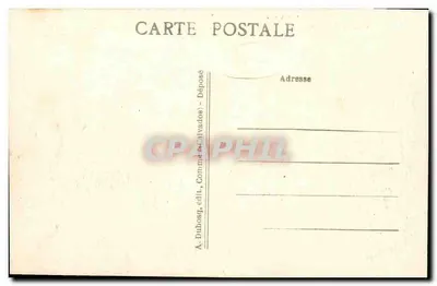 Castelo de LA FÉE d'ARGOUGES — O Donjon — A. Dubosti, Comuna do Calvados — Verso