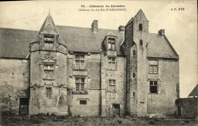 Castelo de La Fée D'ARGOUGES — Calvados — A.D. 278