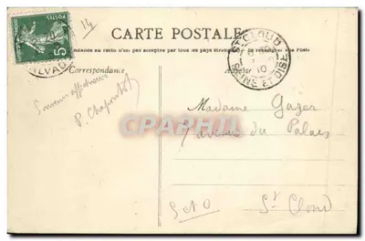Honfleur — Le Vieux Bassin et la Lieutenancée — Collection AD — Rewers