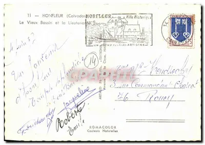 Honfleur — Stary Port i Wójtostwo — Gaby — Rewers