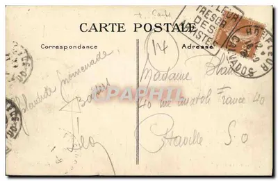 Honfleur — Baseny — Gr. F. Le Hayre, nr 48 — Rewers