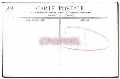 Honfleur — Przemywanie łodzi — Talirck-Paris — Rewers