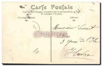 Około Honfleur — Przecinek Czerwonej Krzyża — wydawca anonimowy, nr 128 — Rewers