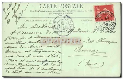 Honfleur - Ruta de la Garganta de Penne-depie — L.L. — n°95 — Reverso