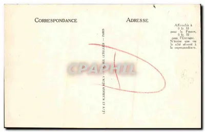 Honfleur — Kalwaryja — widok kalwaryi z krzyżem i grupą osób — LL n°25 — Rewers
