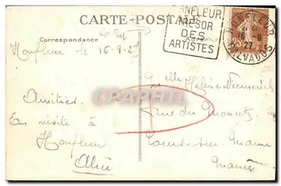 Honfleur — La Chapelle Notre-Dame-de-Grâce — Éditeur Le Havre, n°31 — Rewers