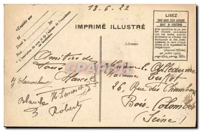 Honfleur — Kaplica Najświętszej Maryi Panny Zdrowienia — wydawca drukarnia ilustrowana — Rewers