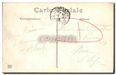 Honfleur — Kaplica Najświętszej Maryi Panny Grzegorzewskiej — ND. Fot. — Rewers