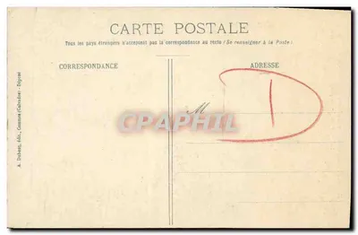 Historia del Vestido en Normandía — Honfleur (Primer Imperio) — A.D. 389 — A. Dubong, edit. (Calvados) — Reverso