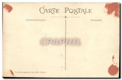 Młoda kobieta z Honfleur — Koniec XVIII wieku — La Normandie, n°536 — Rewers