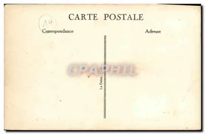 Honfleur — Pomnik Upamiętniający Zmarłych w Wielkiej Wojnie (1914-1918) — G. F. Le Havre — Rewers
