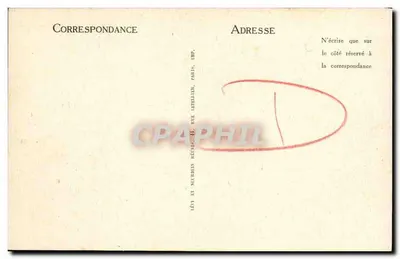 Honfleur — Wnętrze świątyni św. Katarzyny — LL — Rewers