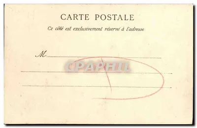 Honfleur — Katedra św. Katarzyny — Stara pocztówka Paris, n°2651 — Rewers