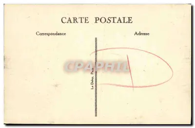 Honfleur — Katedra św. Katarzyny — G. F. Le H. -re — Rewers