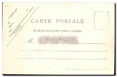 Port Honfleur — widok morski — S. Lepine — Rewers