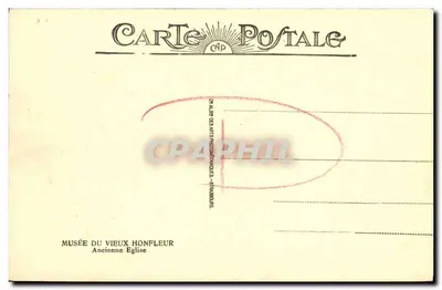 Stary Honfleur — Stara Katedra — Muzeum Starego Honfleura — Rewers