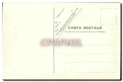 Honfleur — Katedra św. Leonarda — V.P. Paris Nr 10 — Rewers