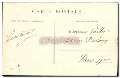 Honfleur — Przystań Zachodnia — B.F. Paris — Rewers