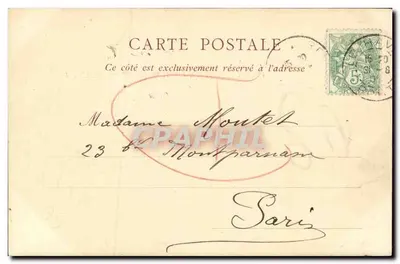 Honfleur — Las diques al momento de la marea — ND Pbot — Reverso