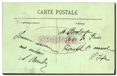 Honfleur — La Lieutenante i Stary Przylądek — LL. n°49 — Rewers